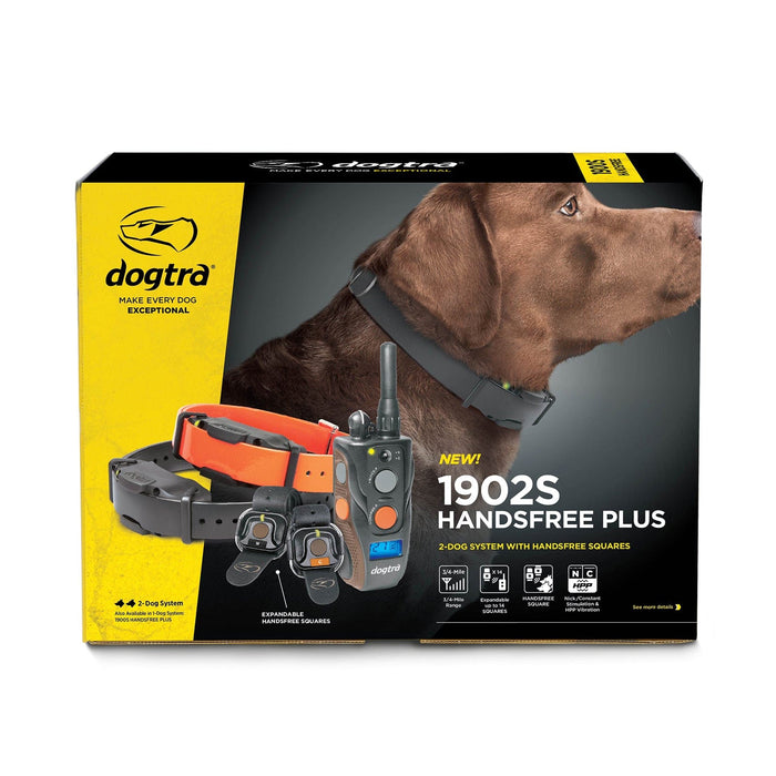 Entrenador remoto para perros Dogtra 3/4 Mile 2 con unidad de bloqueo y refuerzo manos libres, color negro