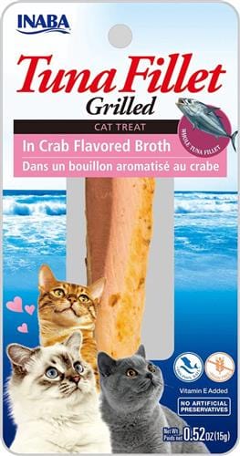 Inaba Cat Grill Tuna Fillet 0.9oz 6 Count