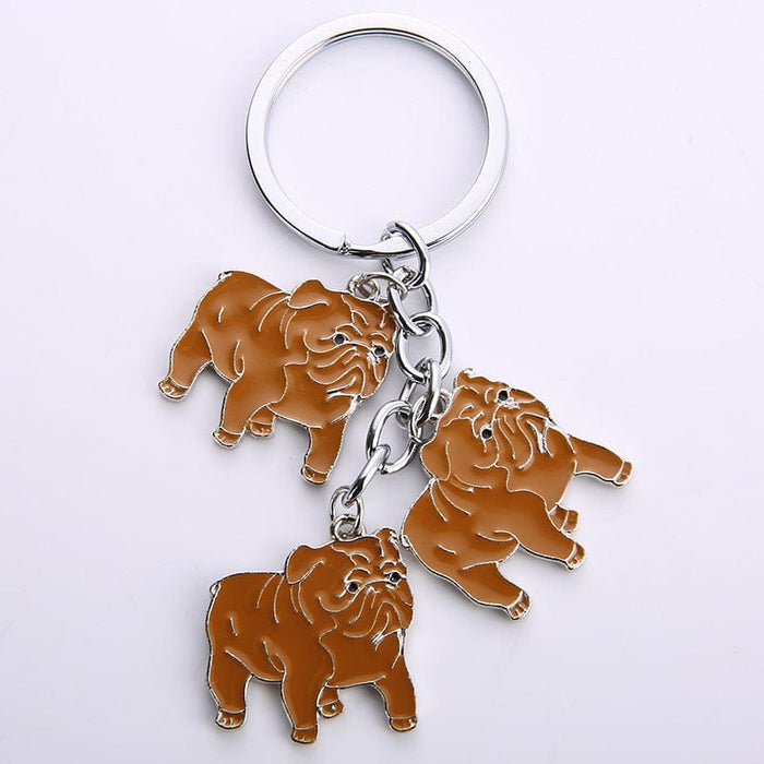 Little Creative Gifts Metal Key Ring Pet Dog Keychain Pendant - SHIPPING IS INCLUDED IN THE PRICE OF THIS PRODUCT