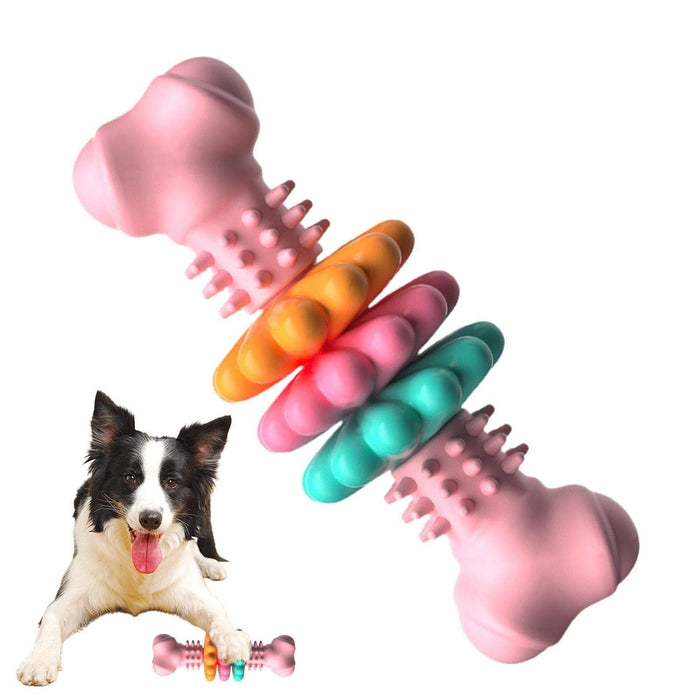 Dog Chew Toy Dog Bone  -  Teeth Cleaning Toy -    SHIPPING IS INCLUDED IN THE PRICE OF THIS PRODUCT