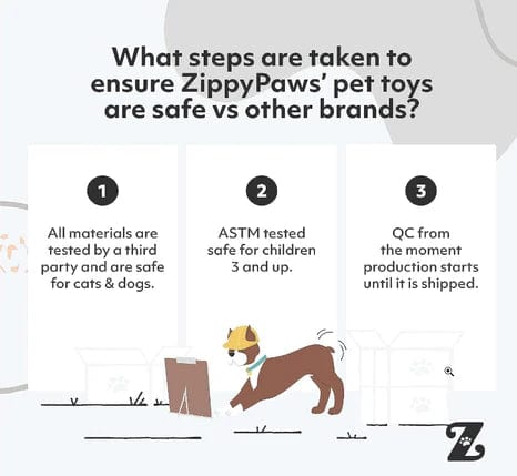 ZippyPaws Dog Donutz Toy Strawberry Sprinkle
