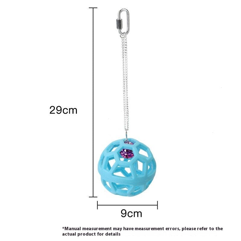Parrot Hanging Bell Ball Bird Toy - SHIPPING IS INCLUDED IN THE PRICE OF THIS PRODUCT