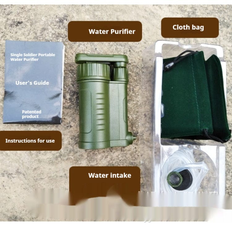 Portable Outdoor Emergency Drinking Water Filter - Portable Outdoor Emergency Drinking Water Filter