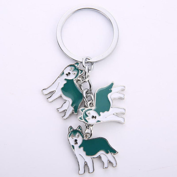 Little Creative Gifts Metal Key Ring Pet Dog Keychain Pendant - SHIPPING IS INCLUDED IN THE PRICE OF THIS PRODUCT