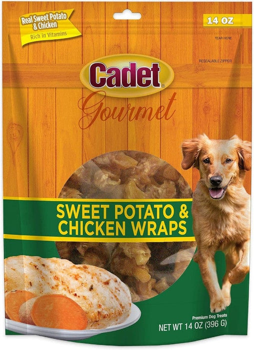 Cadet Gourmet Sweet Potato and Chicken Wraps for Dogs