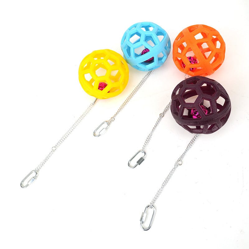 Parrot Hanging Bell Ball Bird Toy - SHIPPING IS INCLUDED IN THE PRICE OF THIS PRODUCT