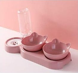 Cat Bowl Anti-tumble Automatic Feeding Water Fountain                           SHIPPING IS INCLUDED IN THE PRICE OF THIS PRODUCT