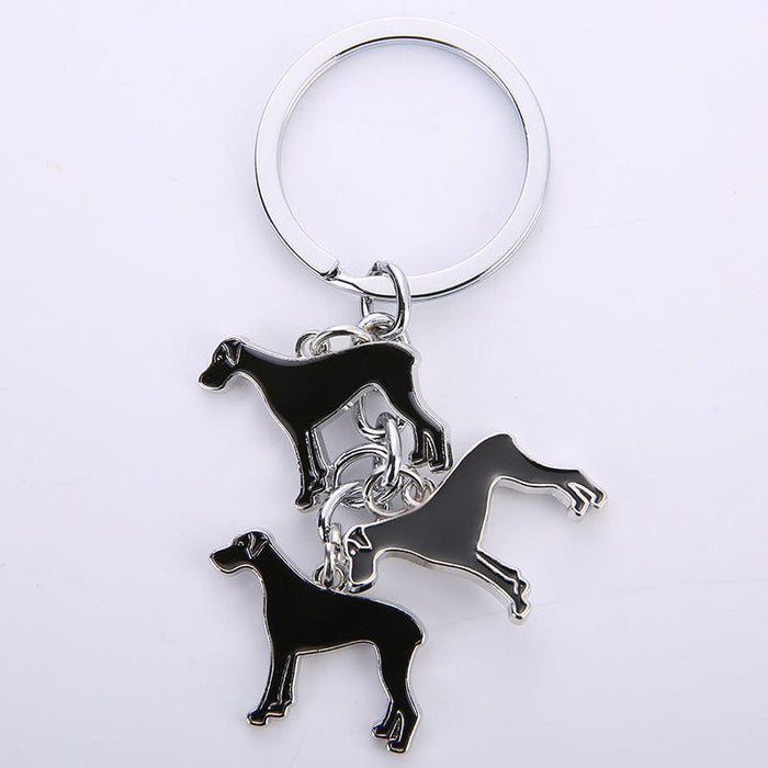 Little Creative Gifts Metal Key Ring Pet Dog Keychain Pendant - SHIPPING IS INCLUDED IN THE PRICE OF THIS PRODUCT