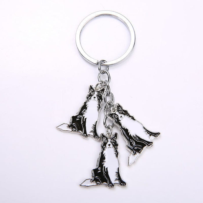 Little Creative Gifts Metal Key Ring Pet Dog Keychain Pendant - SHIPPING IS INCLUDED IN THE PRICE OF THIS PRODUCT