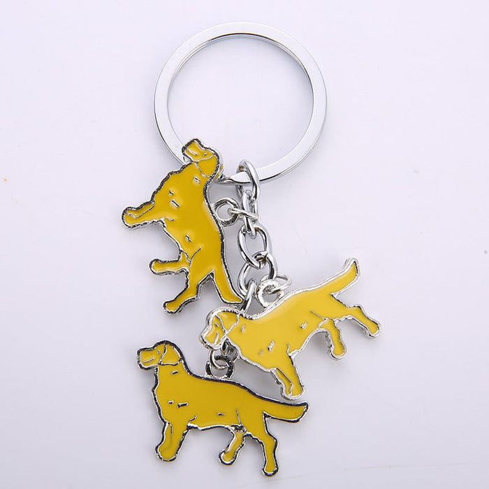 Little Creative Gifts Metal Key Ring Pet Dog Keychain Pendant - SHIPPING IS INCLUDED IN THE PRICE OF THIS PRODUCT