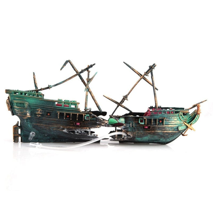 Action Air Aquarium Ornament   Shipwreck Decoration - SHIPPING IS INCLUDED IN THE PRICE OF THIS PRODUCT