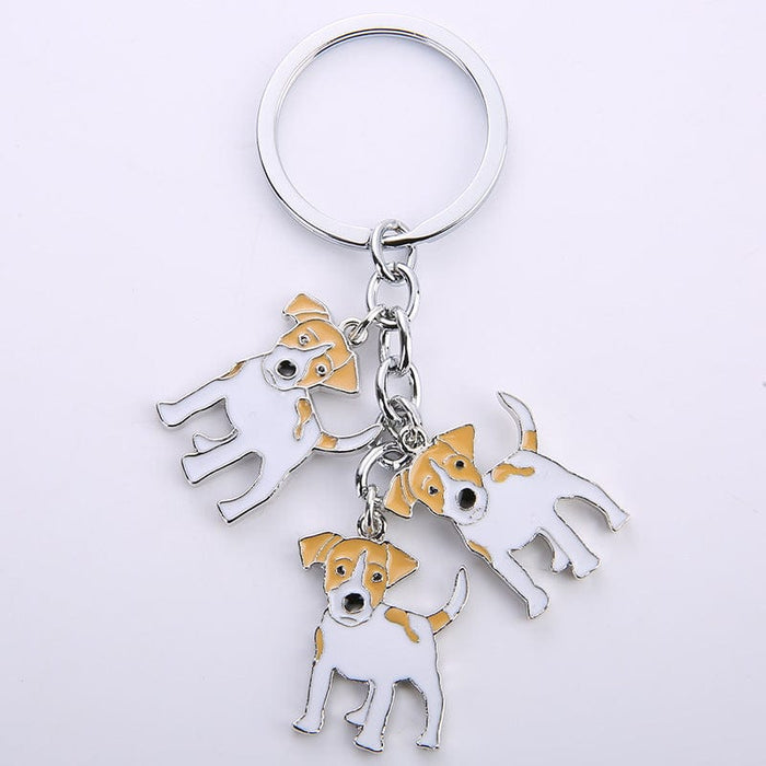 Little Creative Gifts Metal Key Ring Pet Dog Keychain Pendant - SHIPPING IS INCLUDED IN THE PRICE OF THIS PRODUCT