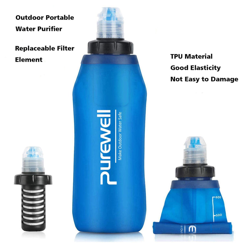 Outdoor Portable Water Purifier Personal Filter - SHIPPING IS INCLUDED IN THE PRICE OF THIS PRODUCT