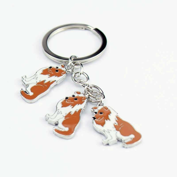 Little Creative Gifts Metal Key Ring Pet Dog Keychain Pendant - SHIPPING IS INCLUDED IN THE PRICE OF THIS PRODUCT