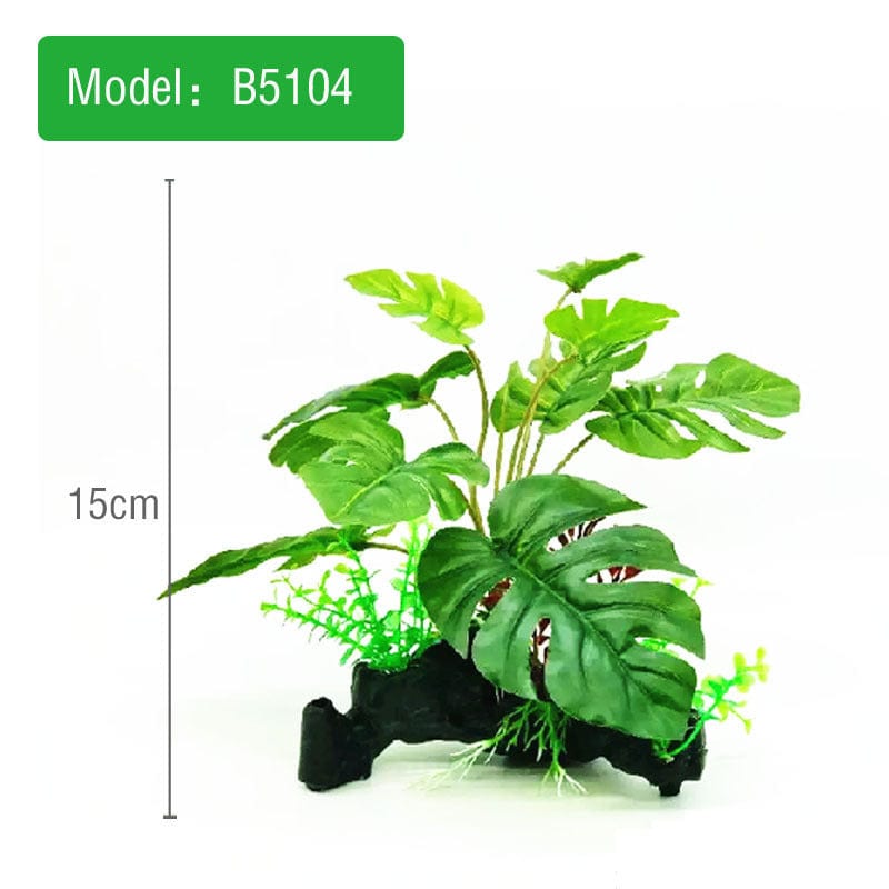 Adornos de plantas para acuarios o tanques de reptiles: EL ENVÍO ESTÁ INCLUIDO EN EL PRECIO DE ESTE PRODUCTO