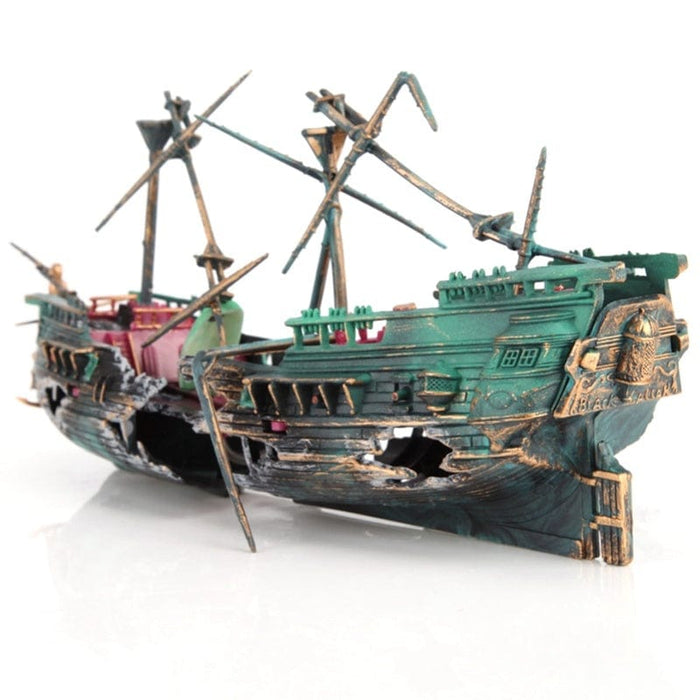 Action Air Aquarium Ornament   Shipwreck Decoration - SHIPPING IS INCLUDED IN THE PRICE OF THIS PRODUCT