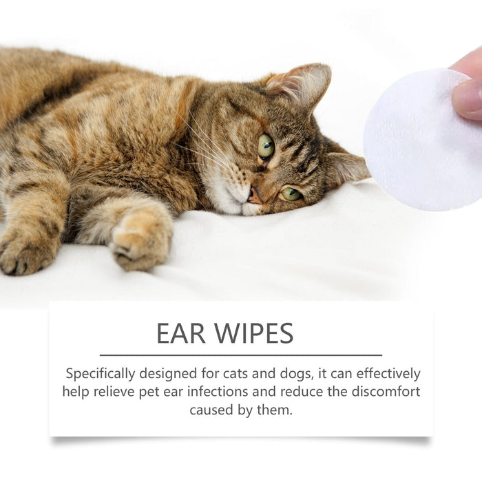 Ear Pads For Cats And Dogs Relieve Discomfort In The Pet Ear Canal And Clean Earwax -  Free Shipping