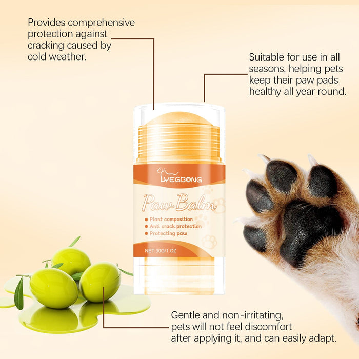 Paw Pad Cream  - Natural Plant Based - SHIPPING IS INCLUDED IN THE PRICE OF THIS PRODUCT