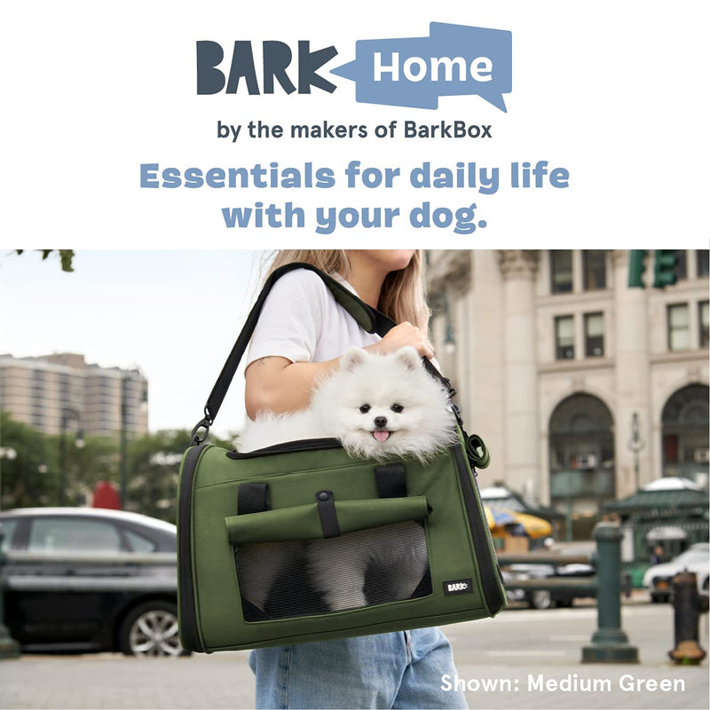 Bark Home Pet Carrier - Olive - Medium Soft Sided Carrier