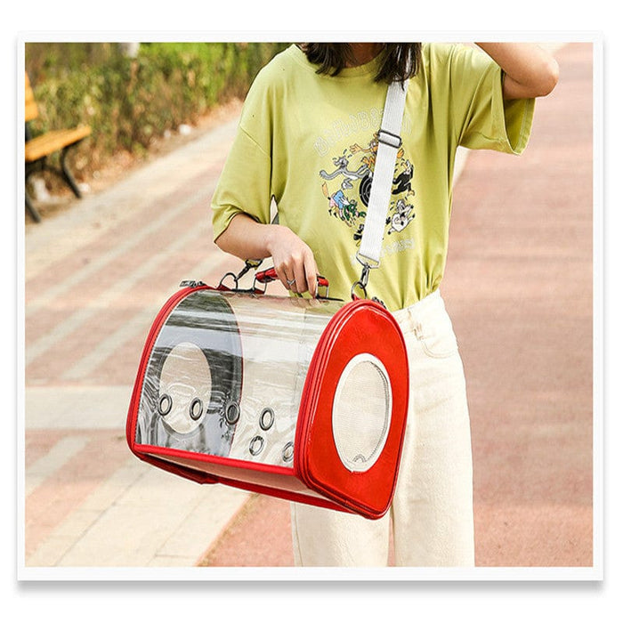 Transparent pet Carrier   -   SHIPPING IS INCLUDED IN THE PRICE OF THIS PRODUCT