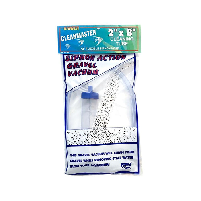 Ginger Siphon Action Gravel Cleaner 2"x12" w/56" Hose