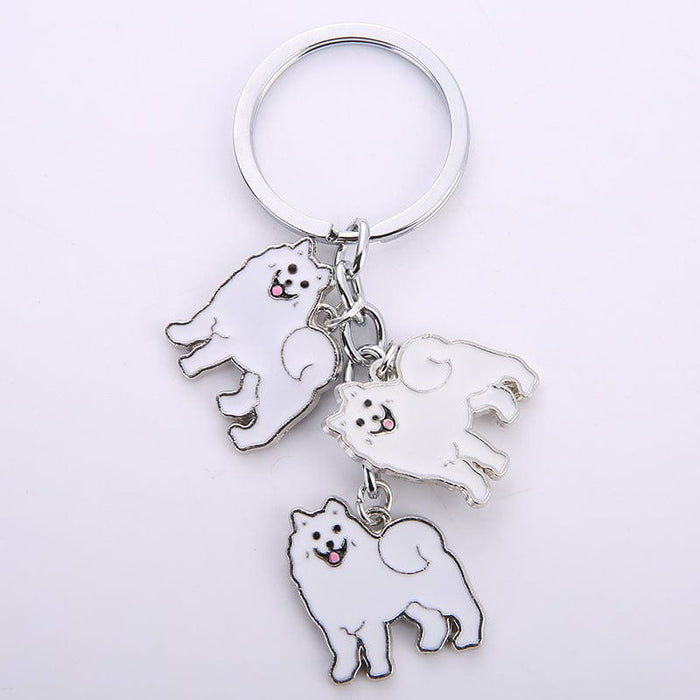 Little Creative Gifts Metal Key Ring Pet Dog Keychain Pendant - SHIPPING IS INCLUDED IN THE PRICE OF THIS PRODUCT