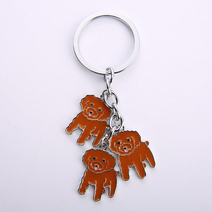 Little Creative Gifts Metal Key Ring Pet Dog Keychain Pendant - SHIPPING IS INCLUDED IN THE PRICE OF THIS PRODUCT