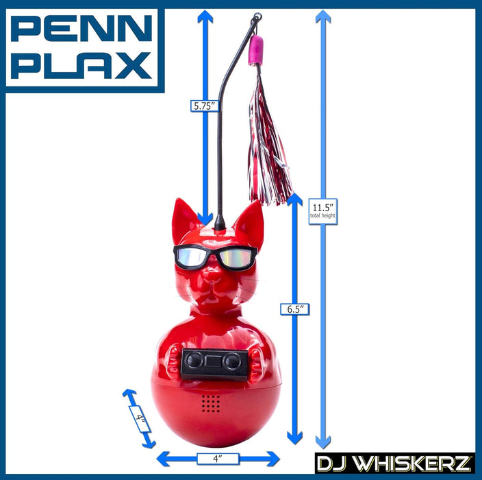 Cat Life™ DJ Whiskerz - Dancing Cat Toy with Wireless Speaker Penn Plax