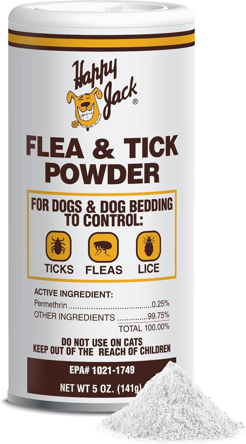 Happy Jack Flea & Tick Powder 5oz