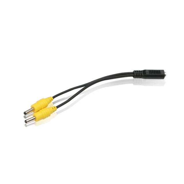 Cable divisor Dogtra para cargar el collar y el control remoto de forma simultánea, negro/amarillo