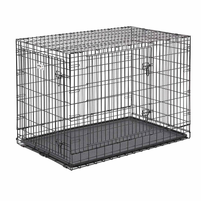 Midwest Ultima Pro Double Door Dog Crate Black 49" x 30" x 34.50"