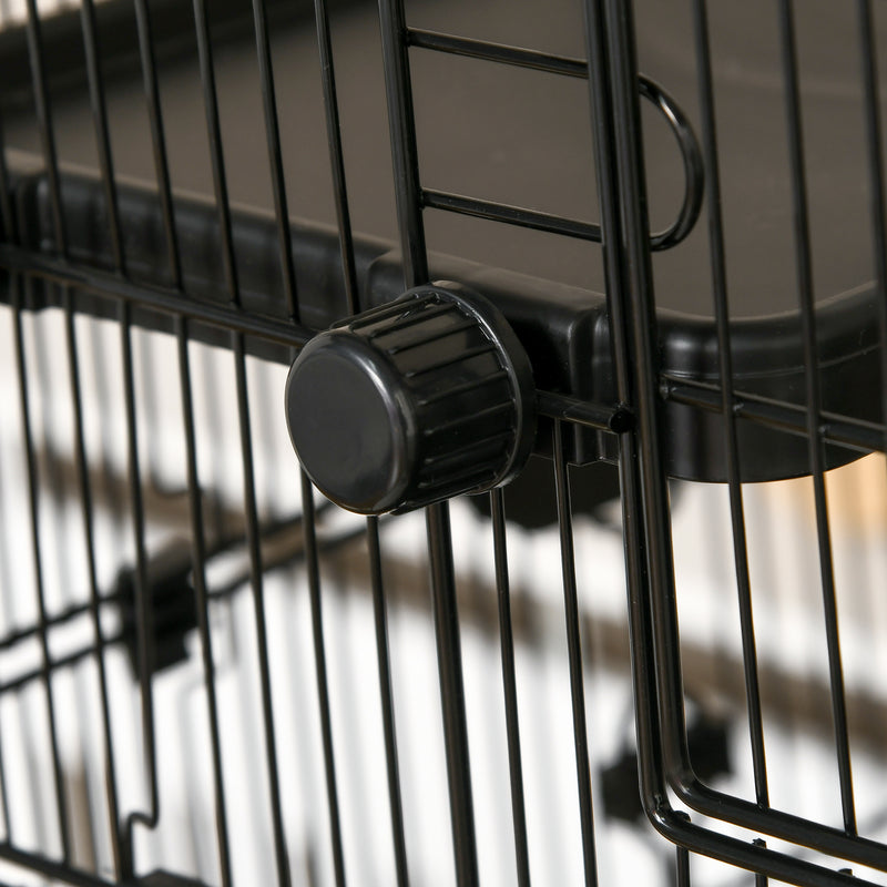 6-tier Platform Rolling Small Animal Cage with a Large Living Space - Ideal for Chinchilla - Ferret - and many more