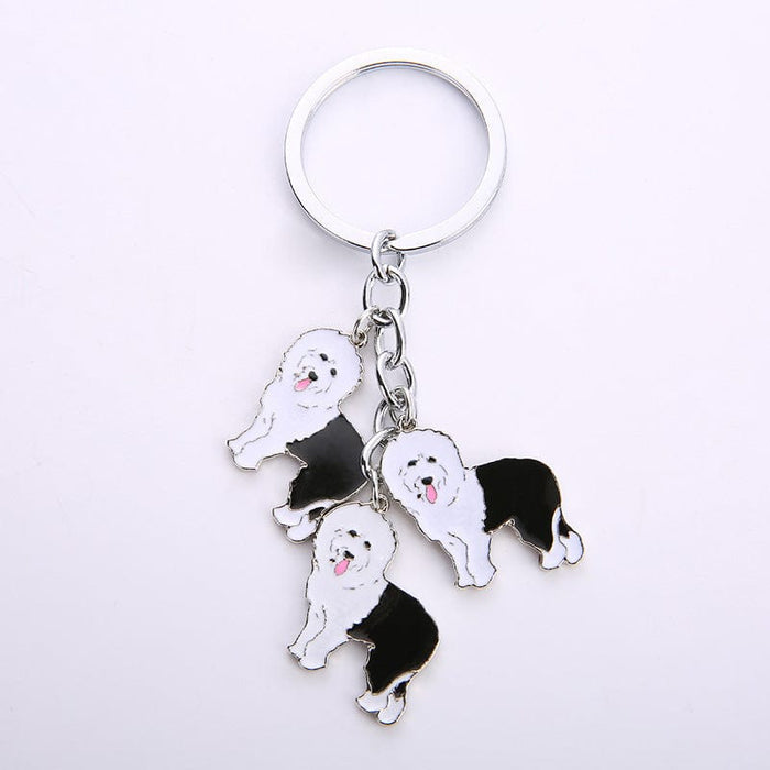 Little Creative Gifts Metal Key Ring Pet Dog Keychain Pendant - SHIPPING IS INCLUDED IN THE PRICE OF THIS PRODUCT