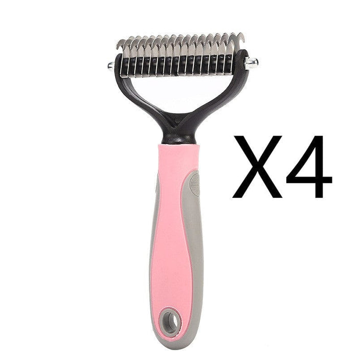 Dog Brush - Stainless Double-sided Pet Brush Hair Removal Comb Grooming Dematting Dog Grooming Shedding Tools                                                                                              SHIPPING IS INCLUDED IN THE PRICE OF THIS PRODUCT