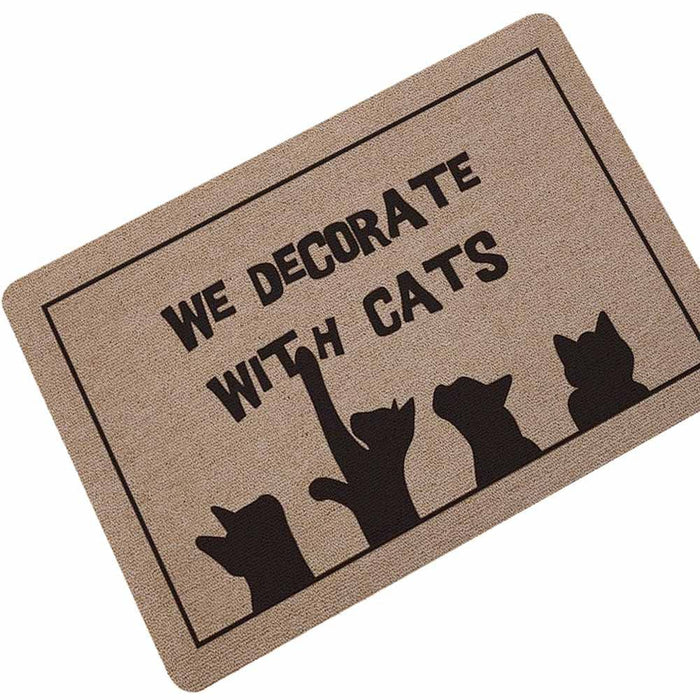 Pet Theme Door Mat  rubber anti-skid - SHIPPING IS INCLUDED IN THE PRICE OF THIS PRODUCT