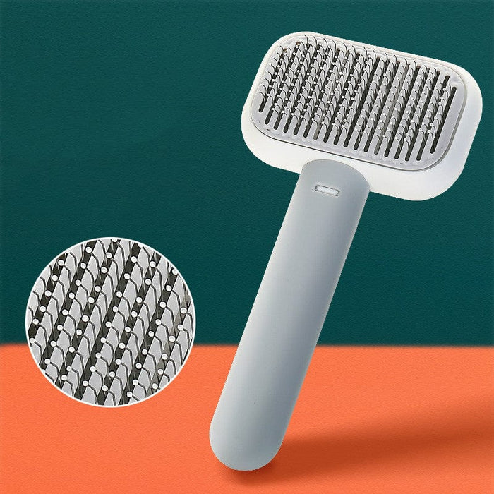 Cepillo para perros o gatos, peine masajeador para el pelo, cepillo de nudo abierto, herramienta de limpieza y aseo, peine de acero inoxidable. EL ENVÍO ESTÁ INCLUIDO EN EL PRECIO DE ESTE PRODUCTO