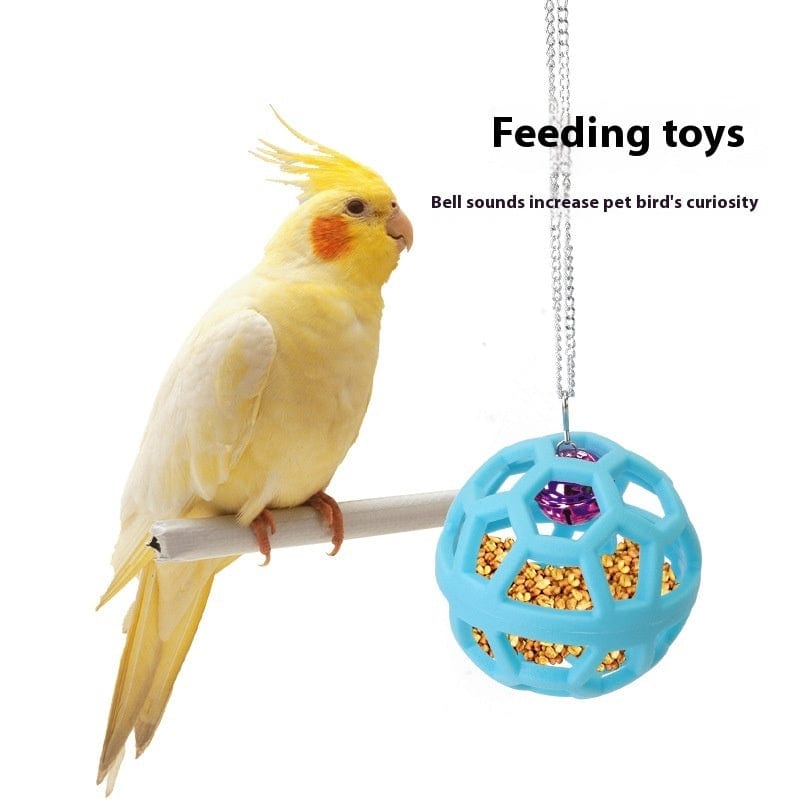 Parrot Hanging Bell Ball Bird Toy - SHIPPING IS INCLUDED IN THE PRICE OF THIS PRODUCT