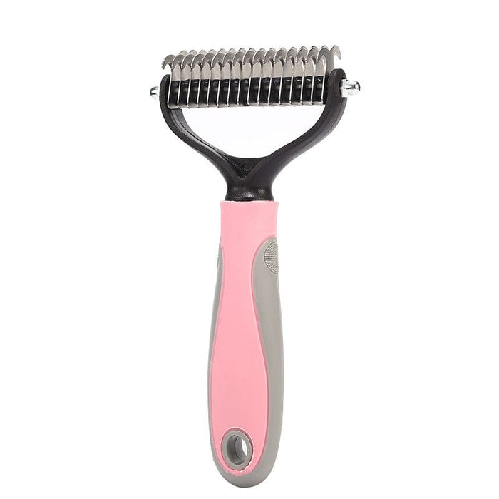 Dog Brush - Stainless Double-sided Pet Brush Hair Removal Comb Grooming Dematting Dog Grooming Shedding Tools                                                                                              SHIPPING IS INCLUDED IN THE PRICE OF THIS PRODUCT