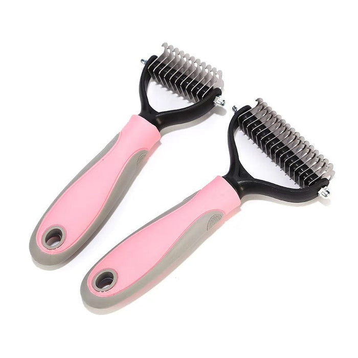 Dog Brush - Stainless Double-sided Pet Brush Hair Removal Comb Grooming Dematting Dog Grooming Shedding Tools                                                                                              SHIPPING IS INCLUDED IN THE PRICE OF THIS PRODUCT