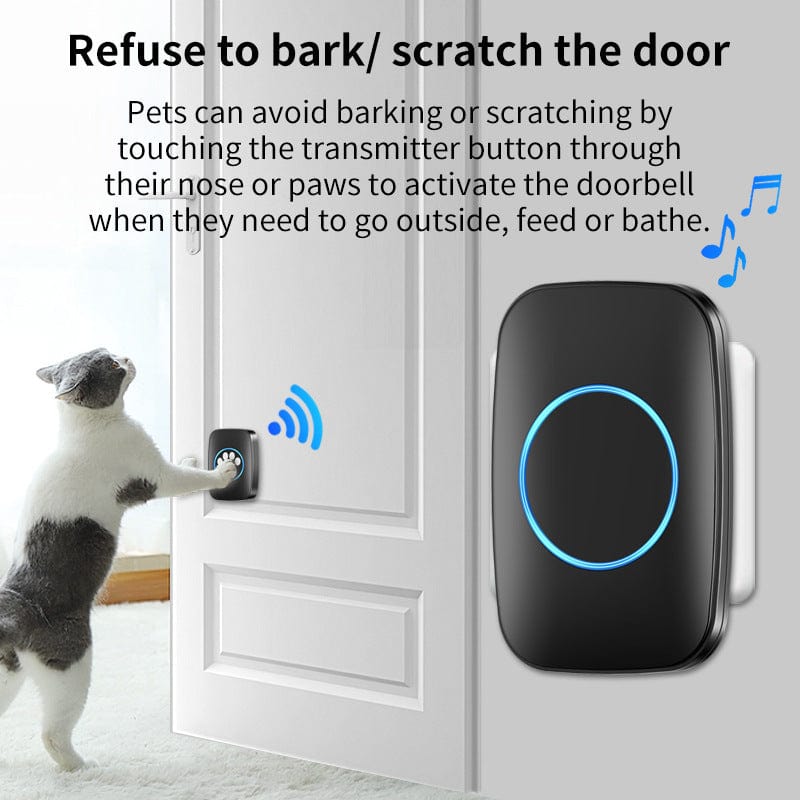 Potty Training Door Bell Wireless Waterproof Touch Button