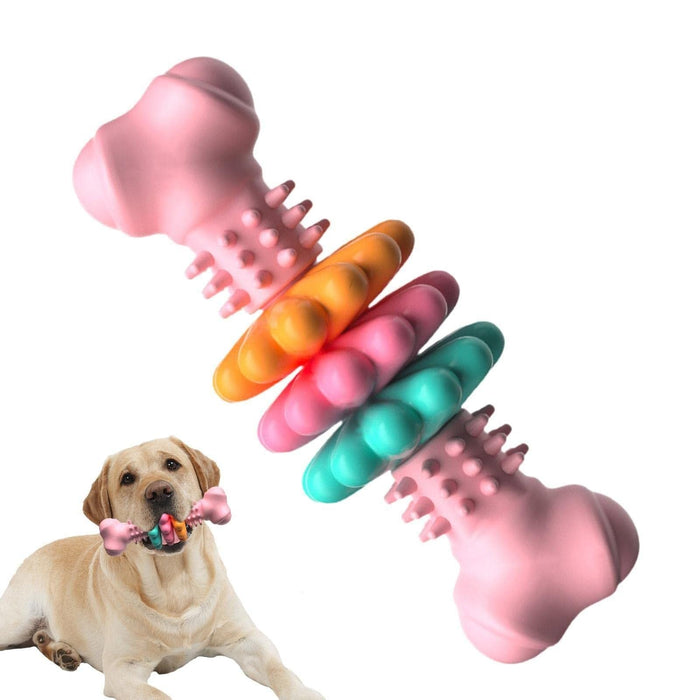 Juguete masticable para perros Hueso para perros - Juguete para limpiar los dientes - EL ENVÍO ESTÁ INCLUIDO EN EL PRECIO DE ESTE PRODUCTO