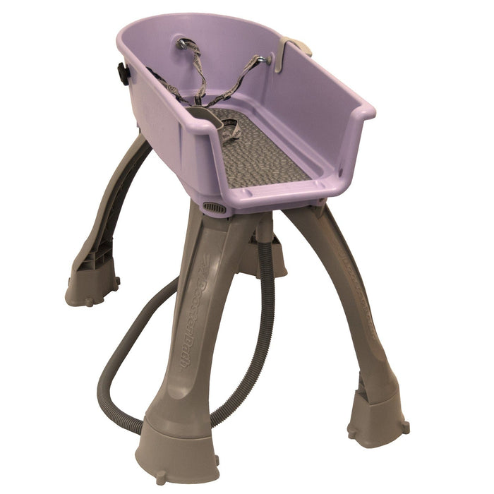 Booster Bath Elevated Dog Bath and Grooming Center Medium Lilac 33" x 16.75" x 10"