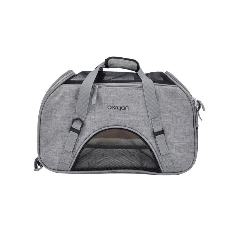 Bergan Pet Comfort Carrier Large Taupe 19" x 10" x 13"