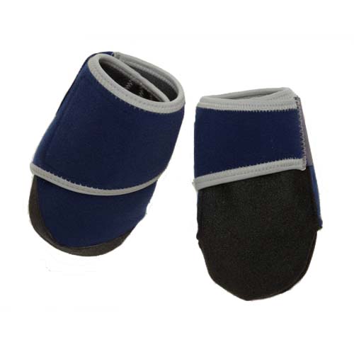 Botines Healers para perros en caja, tamaño pequeño, color azul