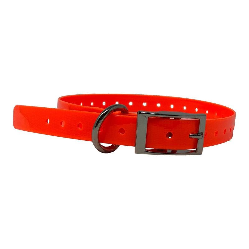 The Buzzard's Roost Replacement Collar Strap 3/4" Black 3/4" x 24"