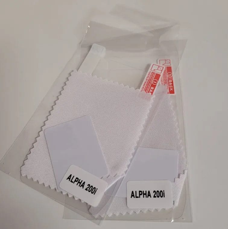 Protector de pantalla para Alpha 200i de Buzzard's Roost, paquete de 2, transparente