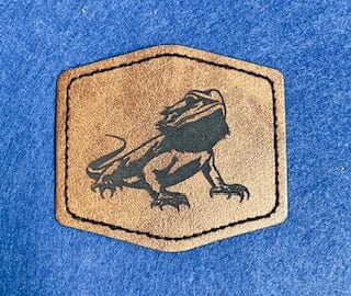 Bearded Dragon Patch - Leatherette