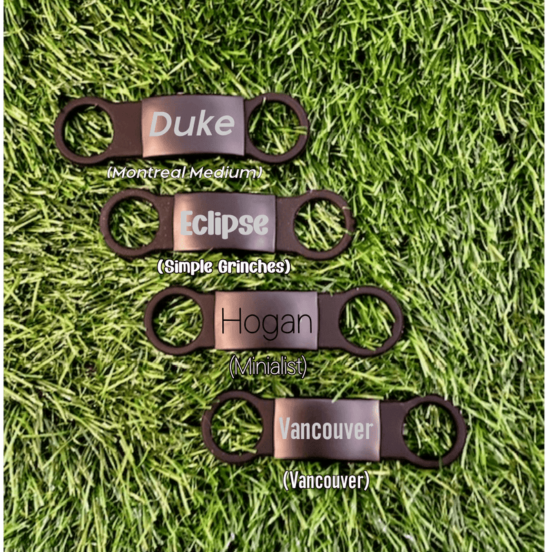 Slide On Pet Id Tag Silicone Medium - Dog Tag - Free Engraving