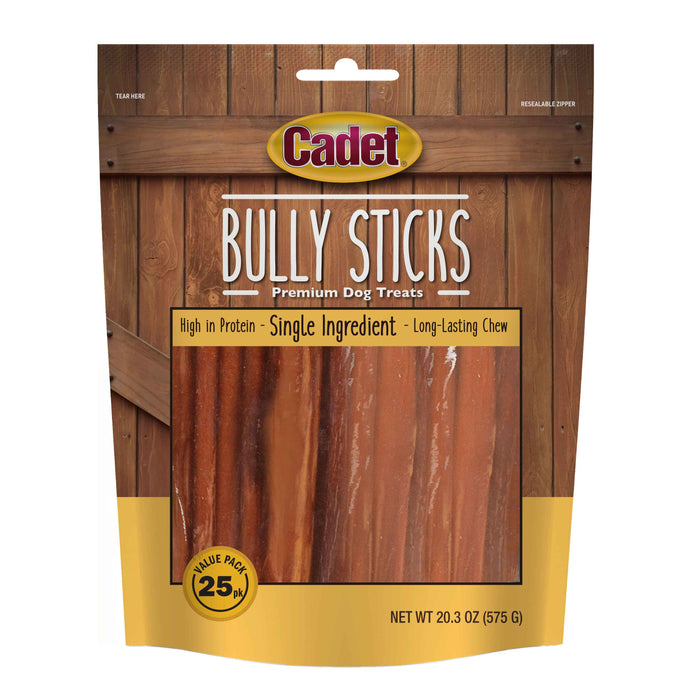 Bully Sticks Dog Treats 25 count Medium