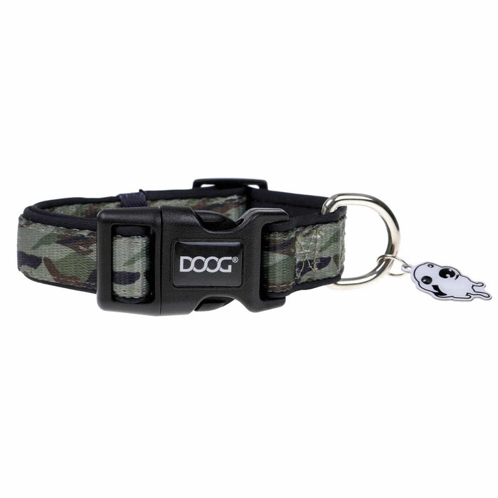 DOOG Neoprene Dog Collar Bruiser Camo